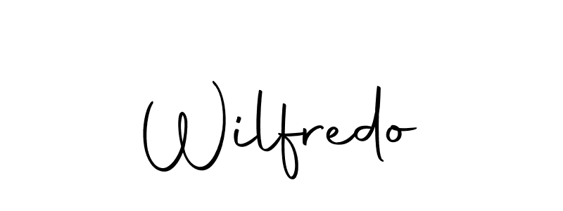 Design your own signature with our free online signature maker. With this signature software, you can create a handwritten (Autography-DOLnW) signature for name Wilfredo. Wilfredo signature style 10 images and pictures png