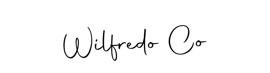 Also we have Wilfredo Co name is the best signature style. Create professional handwritten signature collection using Autography-DOLnW autograph style. Wilfredo Co signature style 10 images and pictures png