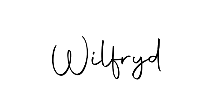 Use a signature maker to create a handwritten signature online. With this signature software, you can design (Autography-DOLnW) your own signature for name Wilfryd. Wilfryd signature style 10 images and pictures png