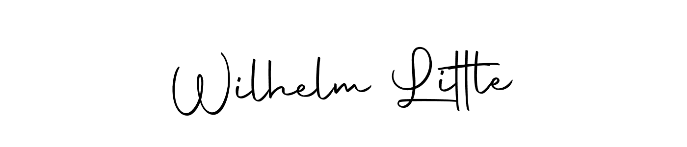 Use a signature maker to create a handwritten signature online. With this signature software, you can design (Autography-DOLnW) your own signature for name Wilhelm Little. Wilhelm Little signature style 10 images and pictures png