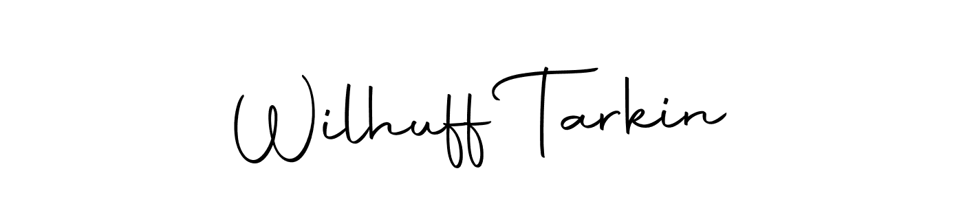 How to make Wilhuff Tarkin name signature. Use Autography-DOLnW style for creating short signs online. This is the latest handwritten sign. Wilhuff Tarkin signature style 10 images and pictures png