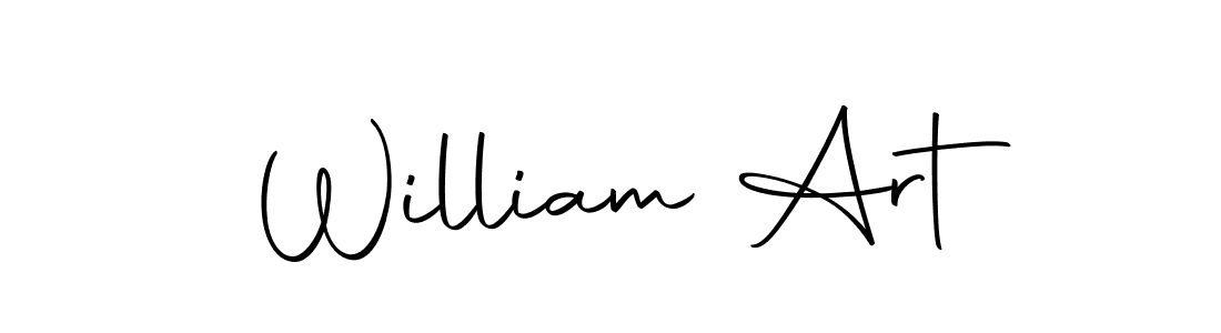 How to make William Art signature? Autography-DOLnW is a professional autograph style. Create handwritten signature for William Art name. William Art signature style 10 images and pictures png