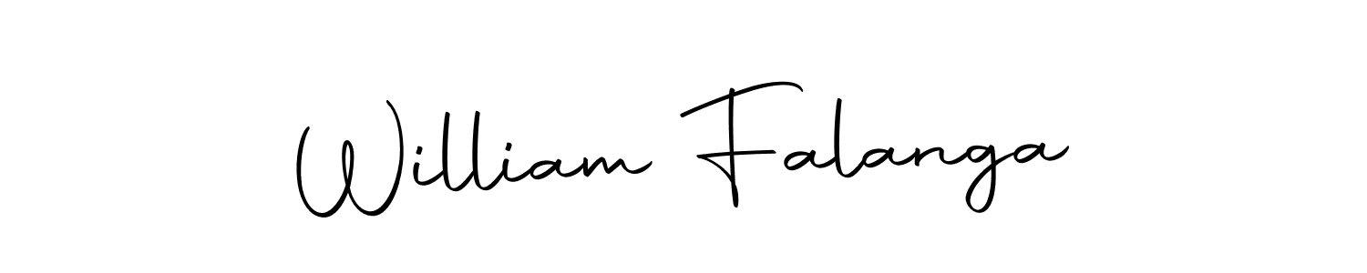 Also we have William Falanga name is the best signature style. Create professional handwritten signature collection using Autography-DOLnW autograph style. William Falanga signature style 10 images and pictures png