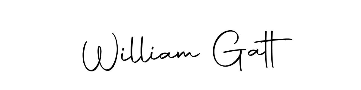 How to make William Gatt signature? Autography-DOLnW is a professional autograph style. Create handwritten signature for William Gatt name. William Gatt signature style 10 images and pictures png