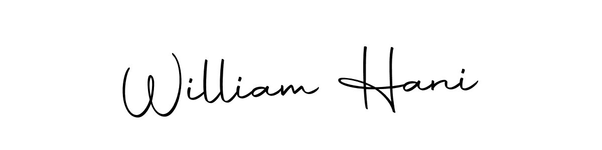 It looks lik you need a new signature style for name William Hani. Design unique handwritten (Autography-DOLnW) signature with our free signature maker in just a few clicks. William Hani signature style 10 images and pictures png