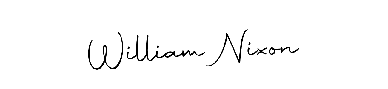 Make a beautiful signature design for name William Nixon. Use this online signature maker to create a handwritten signature for free. William Nixon signature style 10 images and pictures png