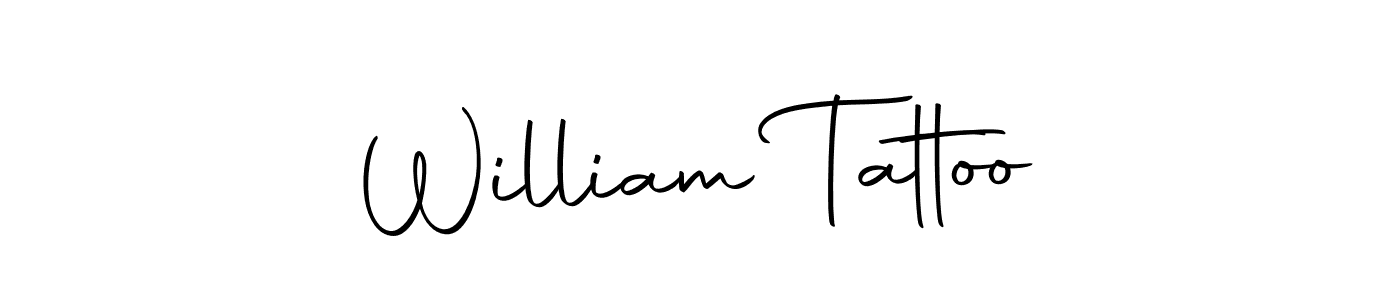 Make a beautiful signature design for name William Tattoo. With this signature (Autography-DOLnW) style, you can create a handwritten signature for free. William Tattoo signature style 10 images and pictures png