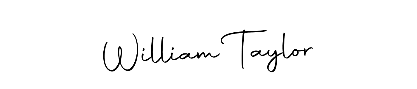 Design your own signature with our free online signature maker. With this signature software, you can create a handwritten (Autography-DOLnW) signature for name William Taylor. William Taylor signature style 10 images and pictures png