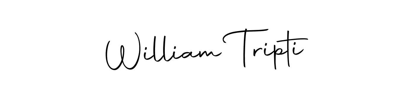 Also You can easily find your signature by using the search form. We will create William Tripti name handwritten signature images for you free of cost using Autography-DOLnW sign style. William Tripti signature style 10 images and pictures png