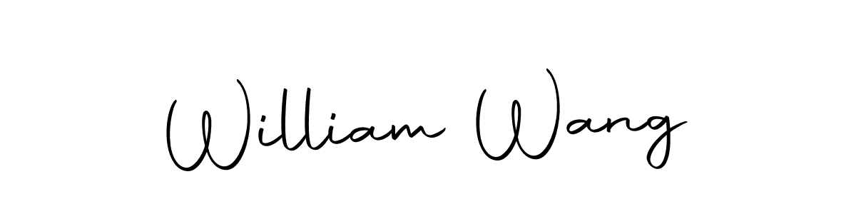 Autography-DOLnW is a professional signature style that is perfect for those who want to add a touch of class to their signature. It is also a great choice for those who want to make their signature more unique. Get William Wang name to fancy signature for free. William Wang signature style 10 images and pictures png