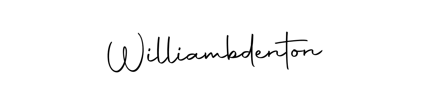 You should practise on your own different ways (Autography-DOLnW) to write your name (Williambdenton) in signature. don't let someone else do it for you. Williambdenton signature style 10 images and pictures png