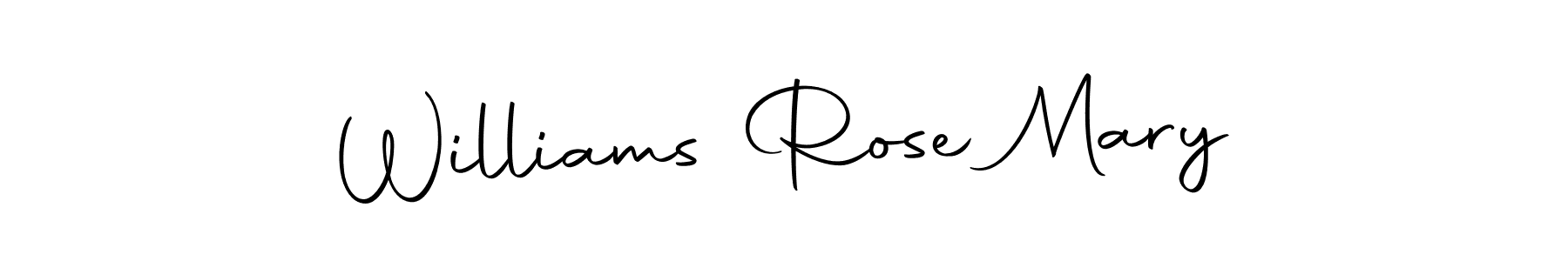 The best way (Autography-DOLnW) to make a short signature is to pick only two or three words in your name. The name Williams Rose Mary include a total of six letters. For converting this name. Williams Rose Mary signature style 10 images and pictures png