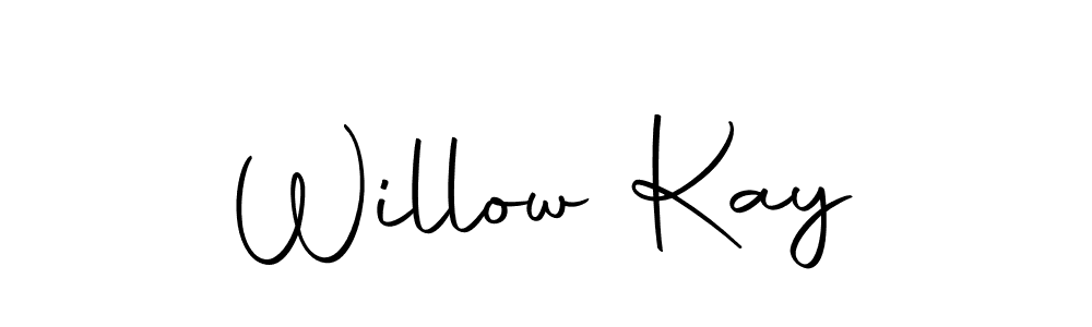 Make a beautiful signature design for name Willow Kay. With this signature (Autography-DOLnW) style, you can create a handwritten signature for free. Willow Kay signature style 10 images and pictures png