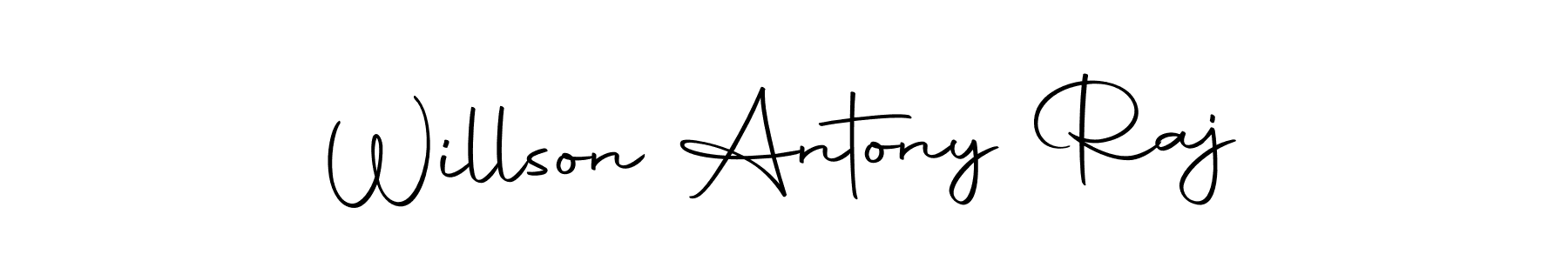Once you've used our free online signature maker to create your best signature Autography-DOLnW style, it's time to enjoy all of the benefits that Willson Antony Raj name signing documents. Willson Antony Raj signature style 10 images and pictures png