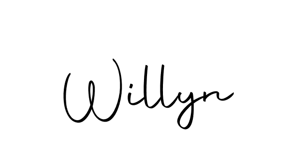 if you are searching for the best signature style for your name Willyn. so please give up your signature search. here we have designed multiple signature styles  using Autography-DOLnW. Willyn signature style 10 images and pictures png