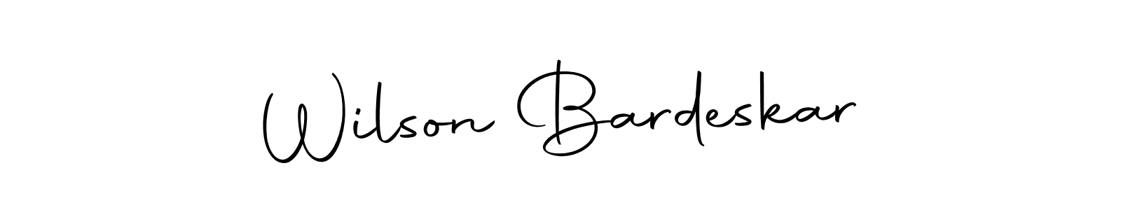 Also You can easily find your signature by using the search form. We will create Wilson Bardeskar name handwritten signature images for you free of cost using Autography-DOLnW sign style. Wilson Bardeskar signature style 10 images and pictures png