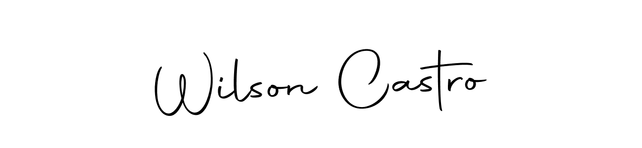Also we have Wilson Castro name is the best signature style. Create professional handwritten signature collection using Autography-DOLnW autograph style. Wilson Castro signature style 10 images and pictures png