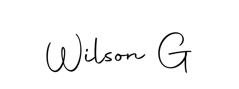 Also we have Wilson G name is the best signature style. Create professional handwritten signature collection using Autography-DOLnW autograph style. Wilson G signature style 10 images and pictures png