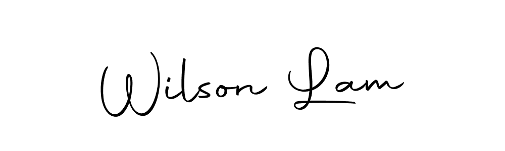 How to make Wilson Lam signature? Autography-DOLnW is a professional autograph style. Create handwritten signature for Wilson Lam name. Wilson Lam signature style 10 images and pictures png