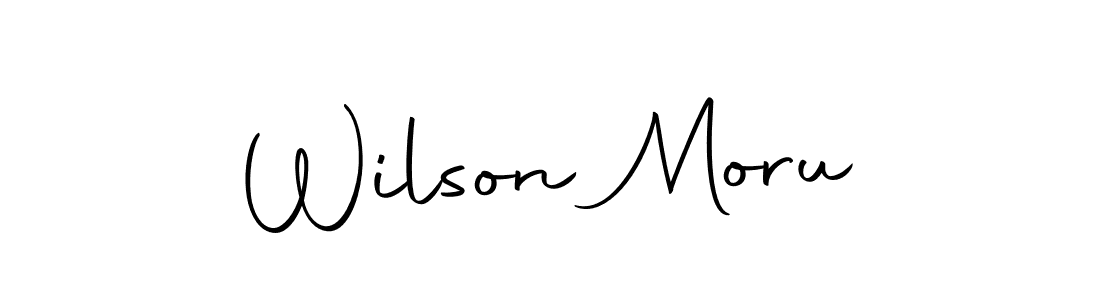 Once you've used our free online signature maker to create your best signature Autography-DOLnW style, it's time to enjoy all of the benefits that Wilson Moru name signing documents. Wilson Moru signature style 10 images and pictures png