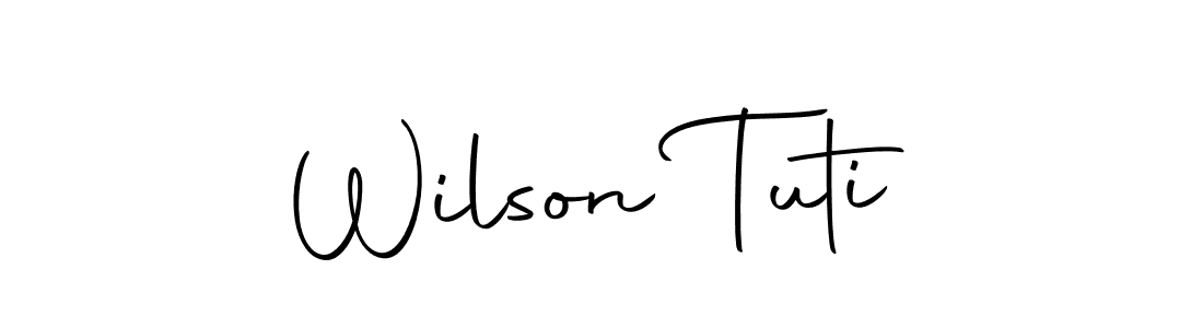 Similarly Autography-DOLnW is the best handwritten signature design. Signature creator online .You can use it as an online autograph creator for name Wilson Tuti. Wilson Tuti signature style 10 images and pictures png