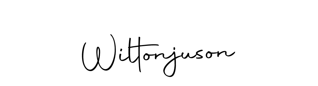 Here are the top 10 professional signature styles for the name Wiltonjuson. These are the best autograph styles you can use for your name. Wiltonjuson signature style 10 images and pictures png