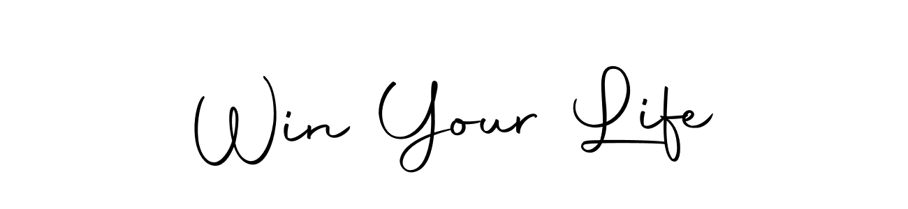 See photos of Win Your Life official signature by Spectra . Check more albums & portfolios. Read reviews & check more about Autography-DOLnW font. Win Your Life signature style 10 images and pictures png