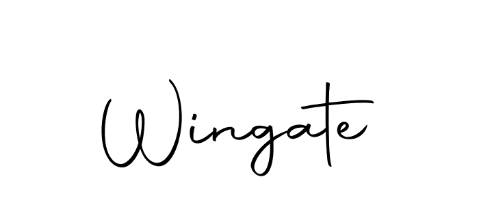 The best way (Autography-DOLnW) to make a short signature is to pick only two or three words in your name. The name Wingate include a total of six letters. For converting this name. Wingate signature style 10 images and pictures png