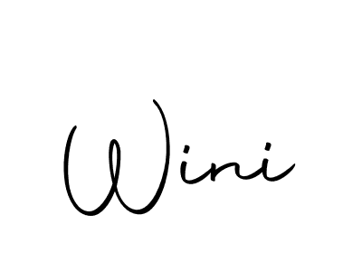 Make a short Wini signature style. Manage your documents anywhere anytime using Autography-DOLnW. Create and add eSignatures, submit forms, share and send files easily. Wini signature style 10 images and pictures png