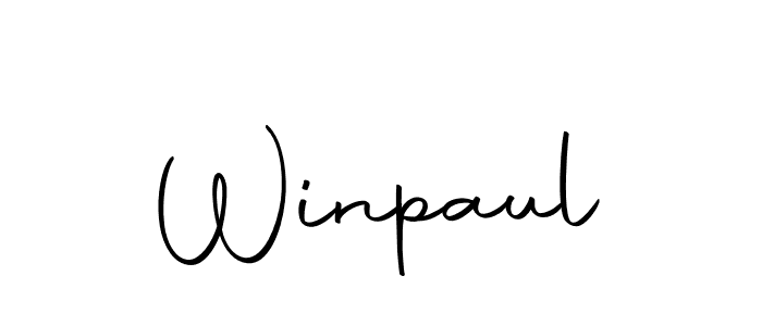 Make a beautiful signature design for name Winpaul. With this signature (Autography-DOLnW) style, you can create a handwritten signature for free. Winpaul signature style 10 images and pictures png