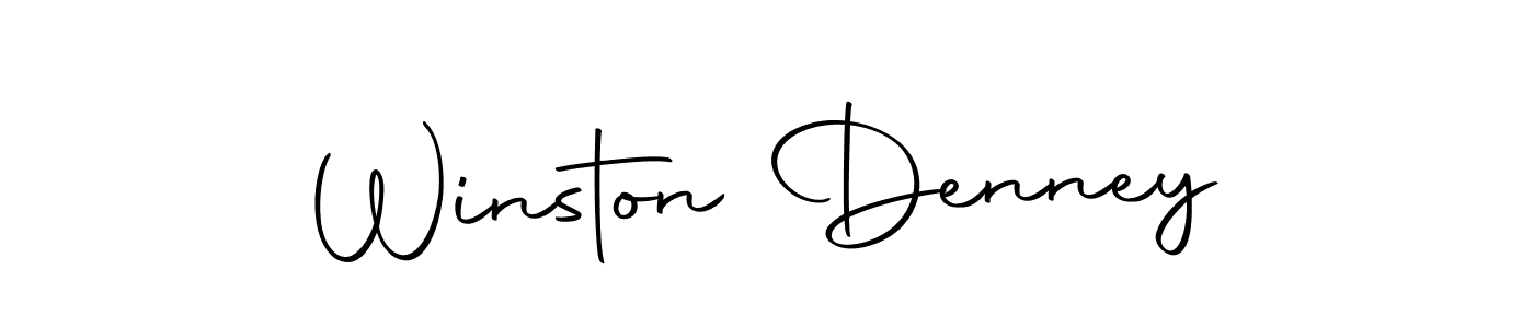 Autography-DOLnW is a professional signature style that is perfect for those who want to add a touch of class to their signature. It is also a great choice for those who want to make their signature more unique. Get Winston Denney name to fancy signature for free. Winston Denney signature style 10 images and pictures png