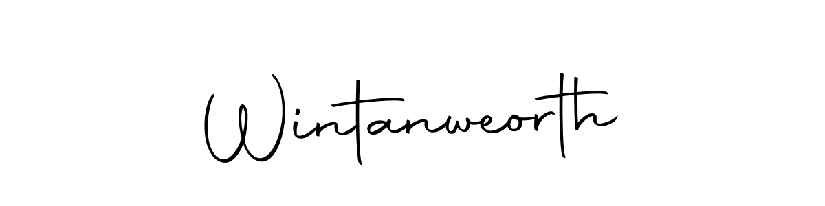 Design your own signature with our free online signature maker. With this signature software, you can create a handwritten (Autography-DOLnW) signature for name Wintanweorth. Wintanweorth signature style 10 images and pictures png