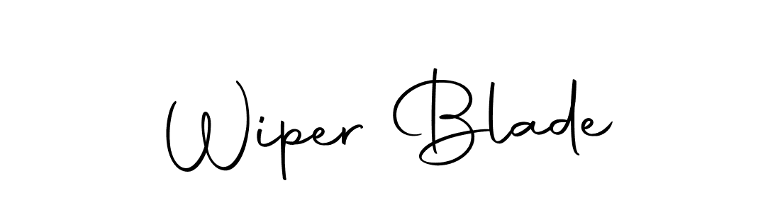 Create a beautiful signature design for name Wiper Blade. With this signature (Autography-DOLnW) fonts, you can make a handwritten signature for free. Wiper Blade signature style 10 images and pictures png