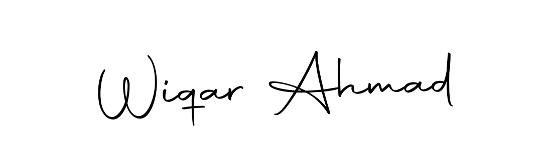 Make a beautiful signature design for name Wiqar Ahmad. Use this online signature maker to create a handwritten signature for free. Wiqar Ahmad signature style 10 images and pictures png