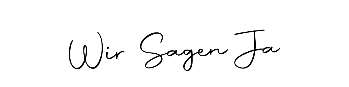 You can use this online signature creator to create a handwritten signature for the name Wir Sagen Ja. This is the best online autograph maker. Wir Sagen Ja signature style 10 images and pictures png