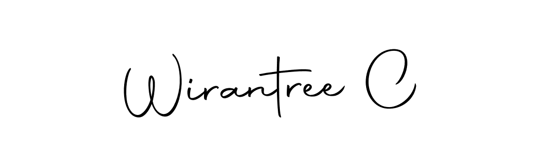 Use a signature maker to create a handwritten signature online. With this signature software, you can design (Autography-DOLnW) your own signature for name Wirantree C. Wirantree C signature style 10 images and pictures png