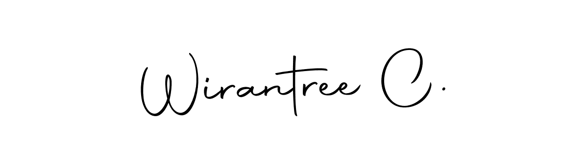 Also we have Wirantree C. name is the best signature style. Create professional handwritten signature collection using Autography-DOLnW autograph style. Wirantree C. signature style 10 images and pictures png