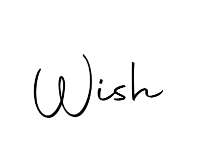 Make a beautiful signature design for name Wish. With this signature (Autography-DOLnW) style, you can create a handwritten signature for free. Wish signature style 10 images and pictures png