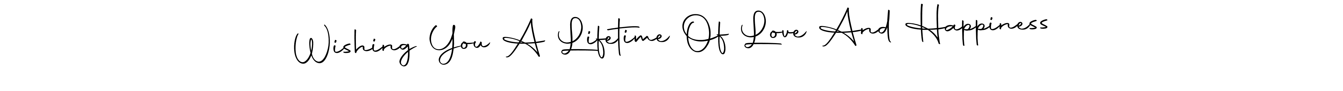 You can use this online signature creator to create a handwritten signature for the name Wishing You A Lifetime Of Love And Happiness. This is the best online autograph maker. Wishing You A Lifetime Of Love And Happiness signature style 10 images and pictures png