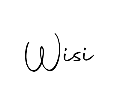 Use a signature maker to create a handwritten signature online. With this signature software, you can design (Autography-DOLnW) your own signature for name Wisi. Wisi signature style 10 images and pictures png