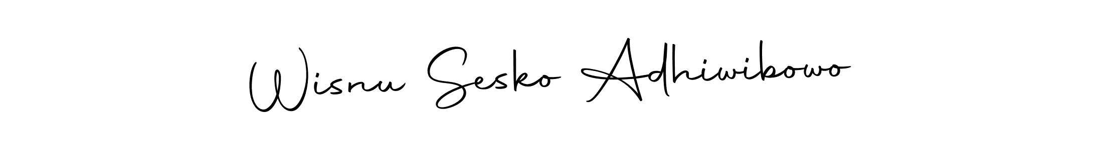 Similarly Autography-DOLnW is the best handwritten signature design. Signature creator online .You can use it as an online autograph creator for name Wisnu Sesko Adhiwibowo. Wisnu Sesko Adhiwibowo signature style 10 images and pictures png