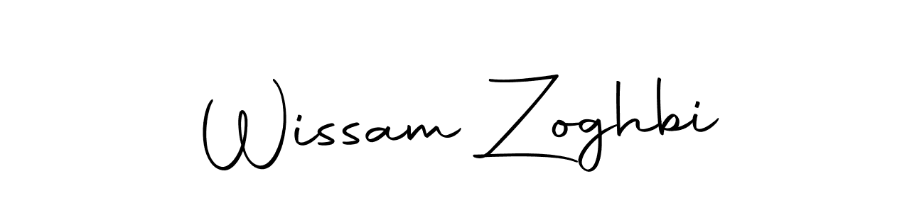 Make a beautiful signature design for name Wissam Zoghbi. Use this online signature maker to create a handwritten signature for free. Wissam Zoghbi signature style 10 images and pictures png