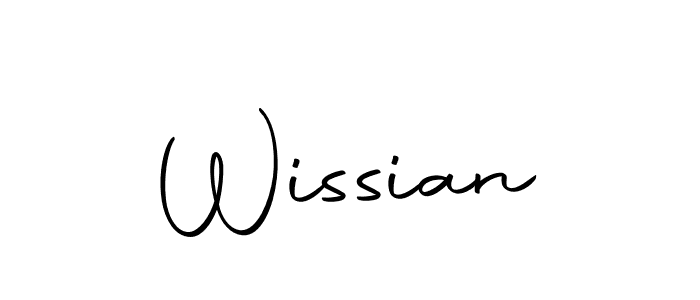 Also we have Wissian name is the best signature style. Create professional handwritten signature collection using Autography-DOLnW autograph style. Wissian signature style 10 images and pictures png