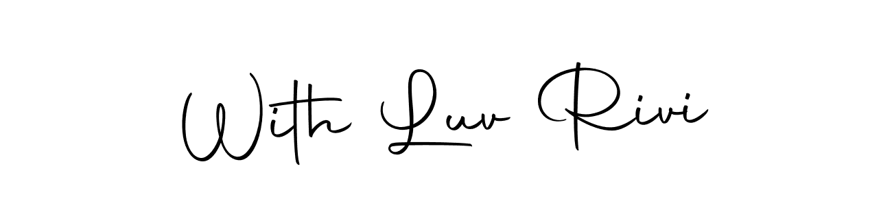 if you are searching for the best signature style for your name With Luv Rivi. so please give up your signature search. here we have designed multiple signature styles  using Autography-DOLnW. With Luv Rivi signature style 10 images and pictures png