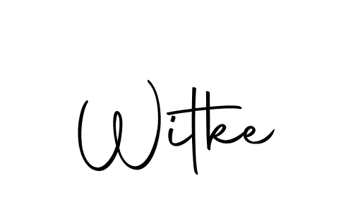 Also we have Witke name is the best signature style. Create professional handwritten signature collection using Autography-DOLnW autograph style. Witke signature style 10 images and pictures png