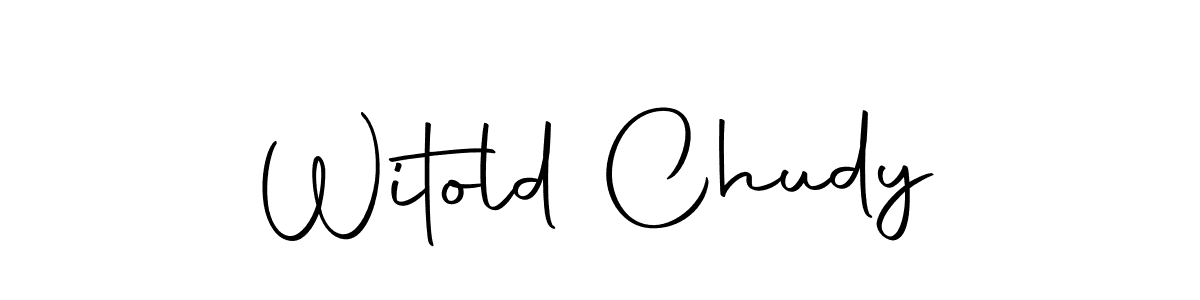 Design your own signature with our free online signature maker. With this signature software, you can create a handwritten (Autography-DOLnW) signature for name Witold Chudy. Witold Chudy signature style 10 images and pictures png