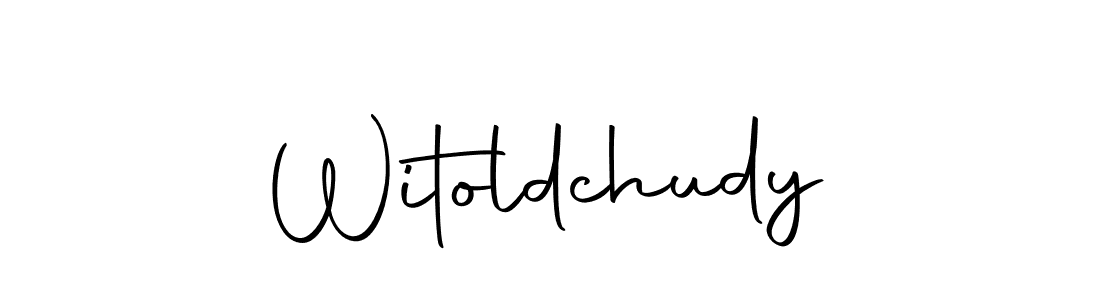 Create a beautiful signature design for name Witoldchudy. With this signature (Autography-DOLnW) fonts, you can make a handwritten signature for free. Witoldchudy signature style 10 images and pictures png