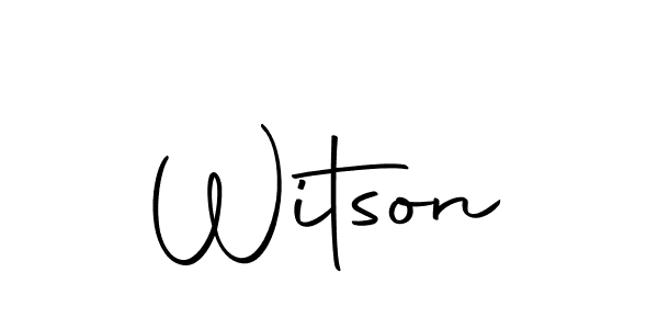 Once you've used our free online signature maker to create your best signature Autography-DOLnW style, it's time to enjoy all of the benefits that Witson name signing documents. Witson signature style 10 images and pictures png