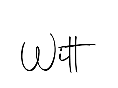 How to make Witt signature? Autography-DOLnW is a professional autograph style. Create handwritten signature for Witt name. Witt signature style 10 images and pictures png