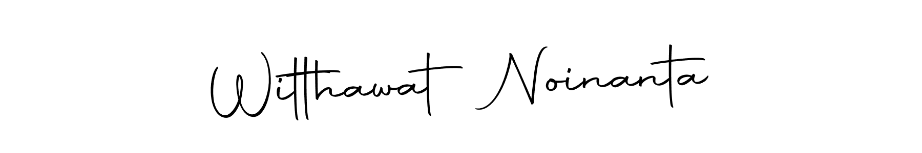 Make a beautiful signature design for name Witthawat Noinanta. With this signature (Autography-DOLnW) style, you can create a handwritten signature for free. Witthawat Noinanta signature style 10 images and pictures png